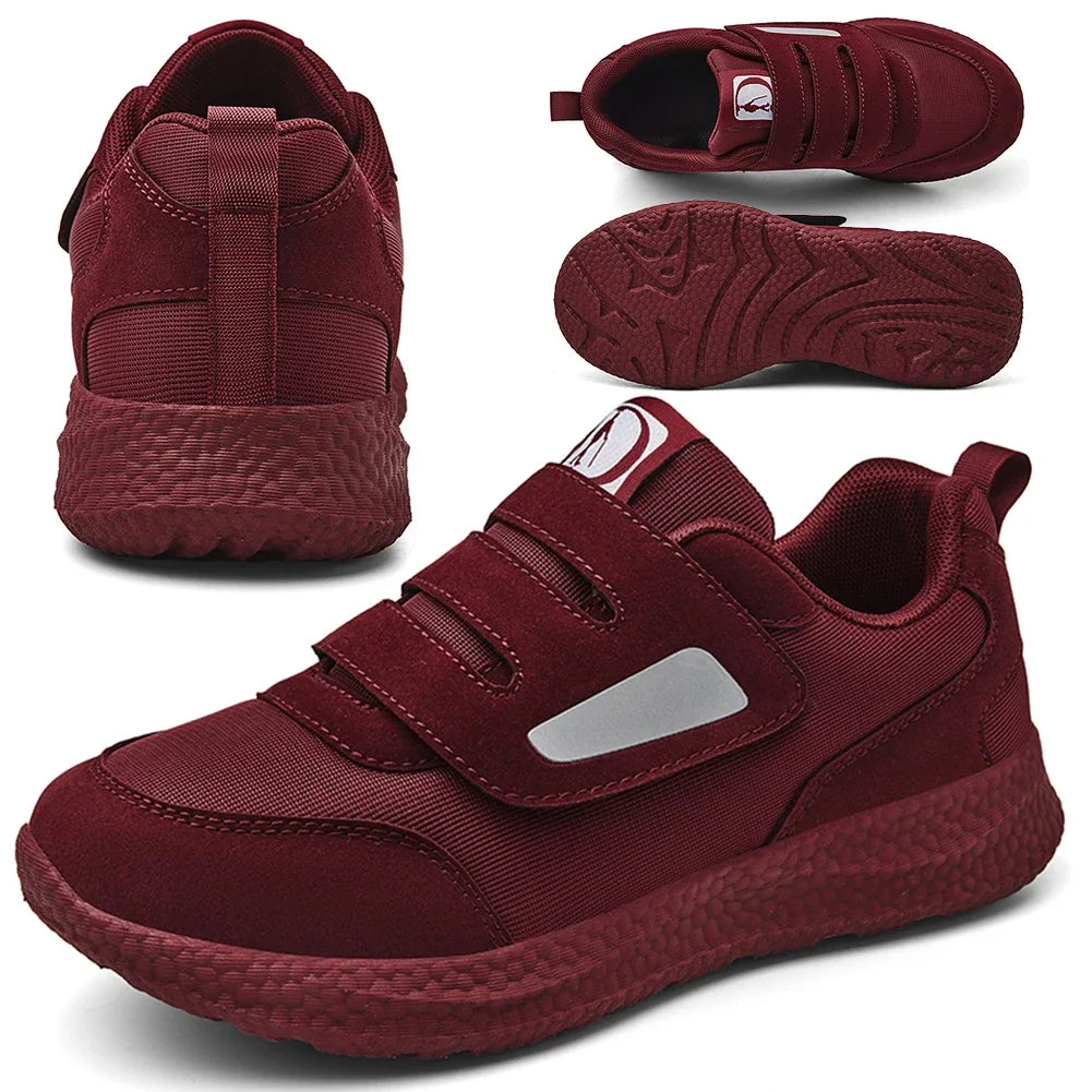 Dames Slip-On Orthopedische Schoenen met Klittenband voor Comfortabele Wandeling 1