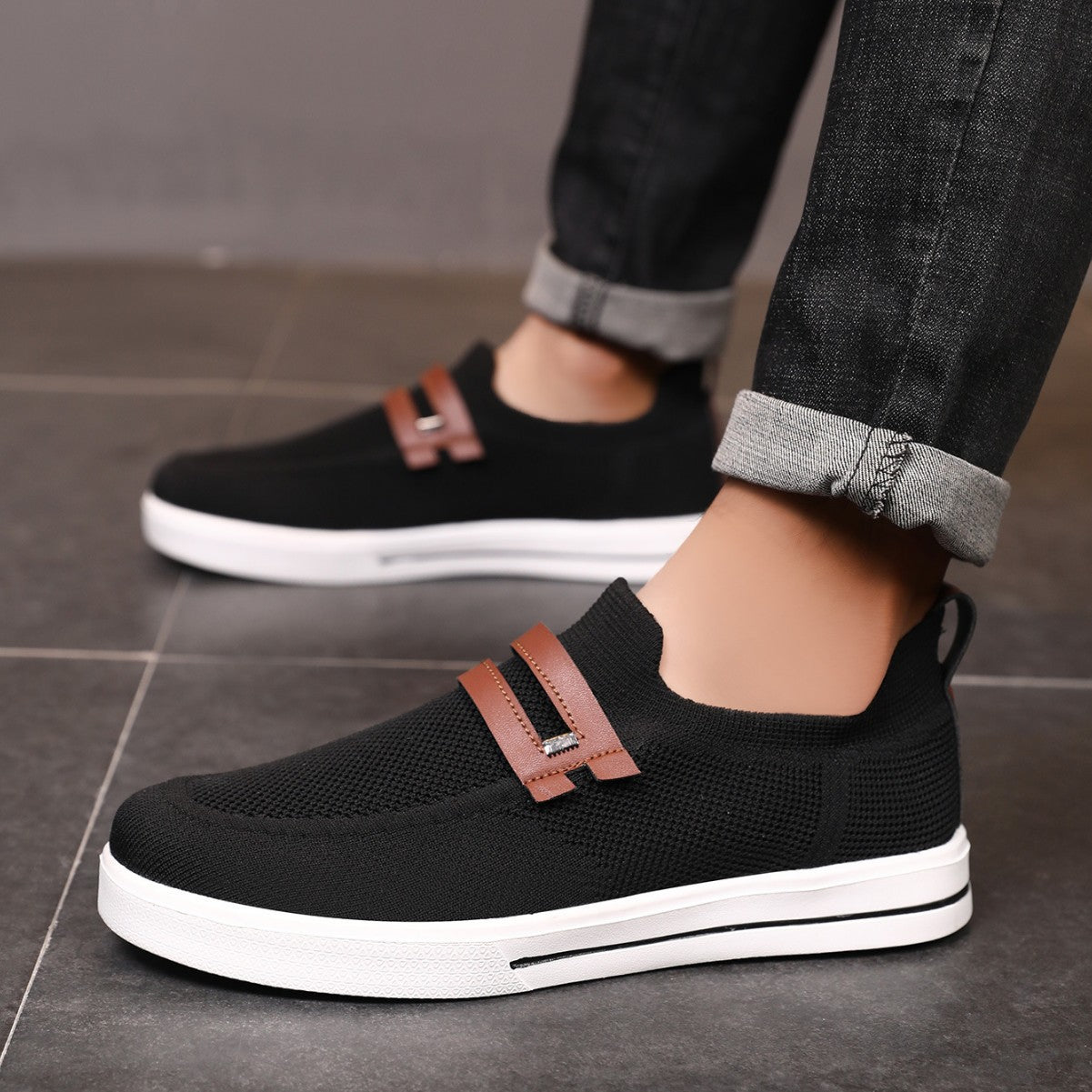 Dames Slip-On Sneakers Ademend Design 2