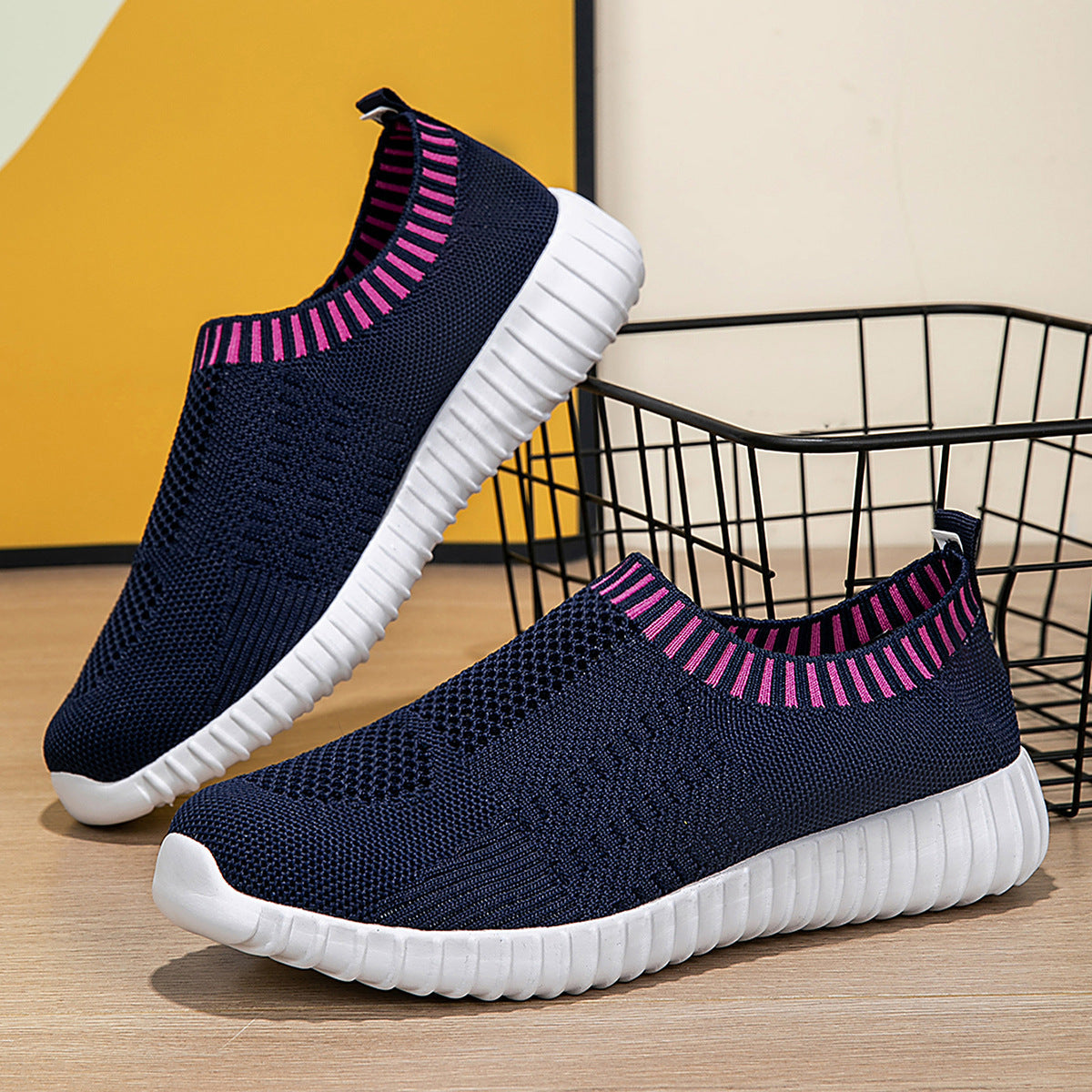 Dames Slip-On Sneakers Flexibel 0
