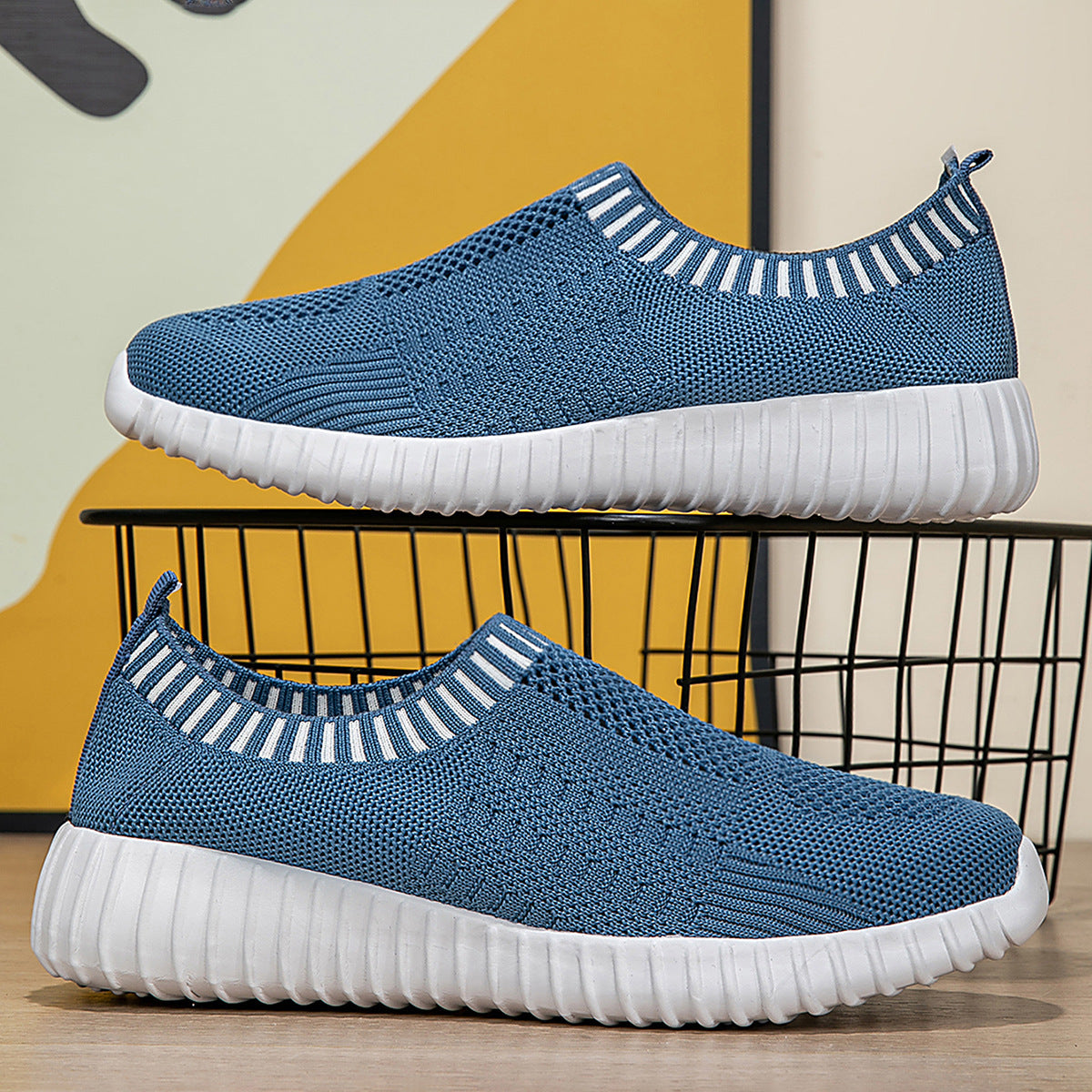 Dames Slip-On Sneakers Flexibel 4