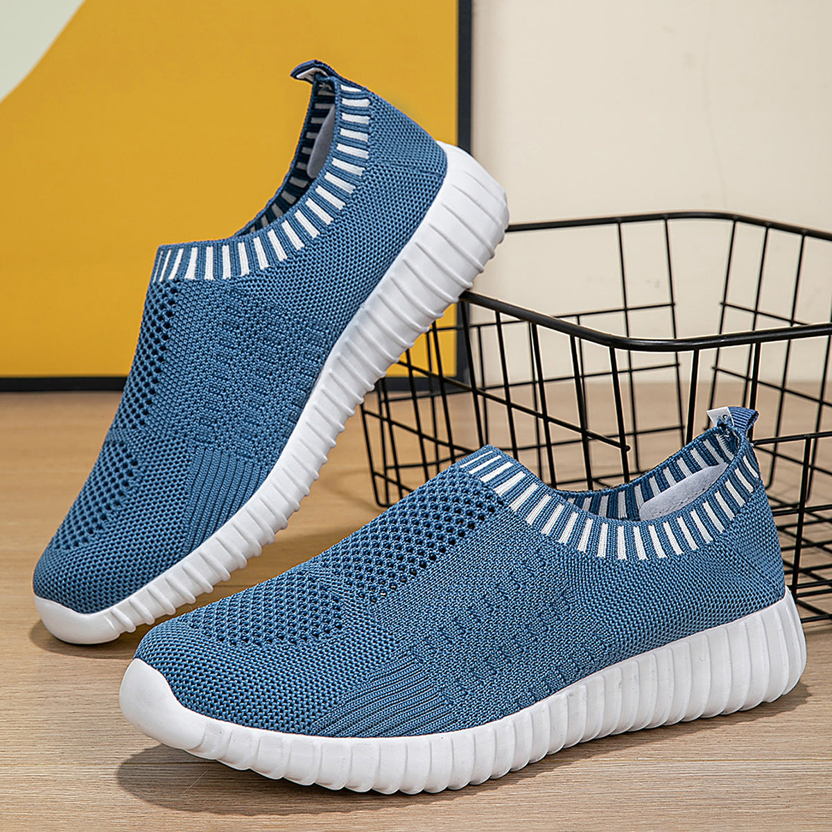 Dames Slip-On Sneakers Flexibel 6
