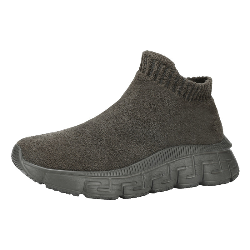 Dames Slip-On Sneakers met Elastische Top 0