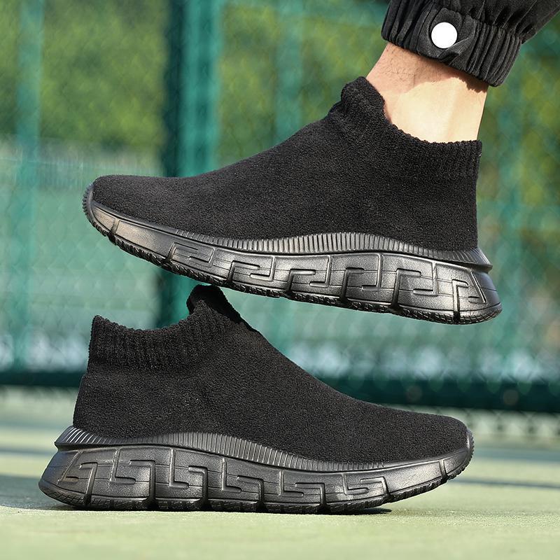Dames Slip-On Sneakers met Elastische Top 4