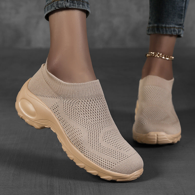 Dames Slip-On Sportsneakers Ademend 1