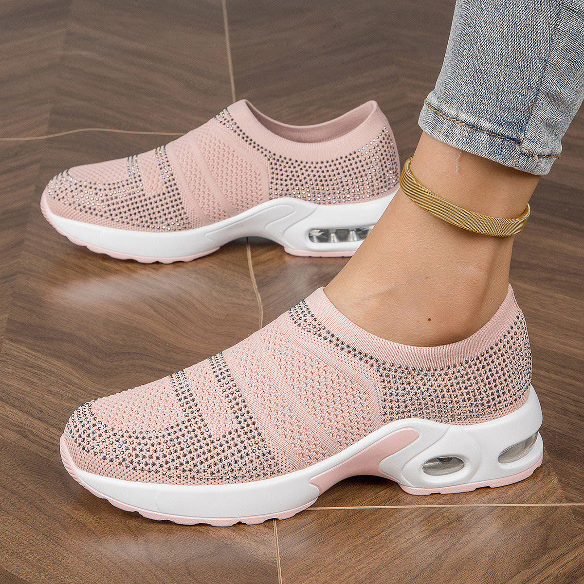 Dames Slip-On Sportsneakers Ademend Design 2