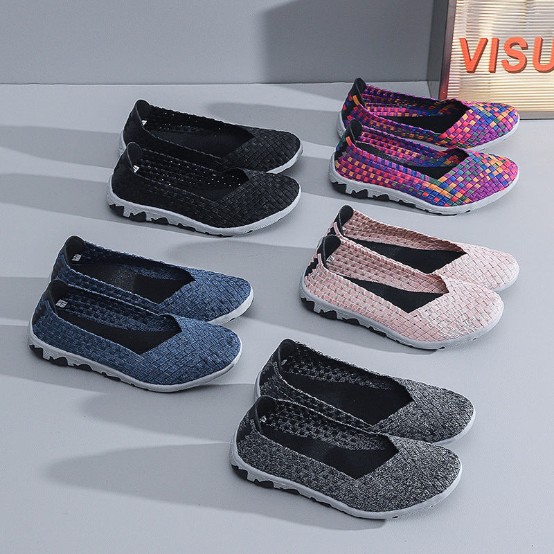 Dames Slip-On Vrijetijdsschoenen Ademend 1