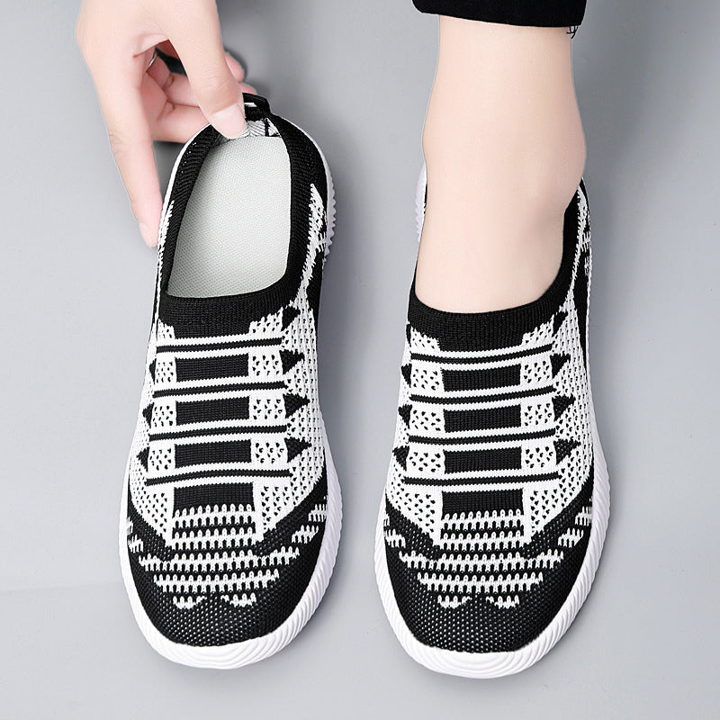 Dames Slip-On Vrijetijdsschoenen Ademend 1