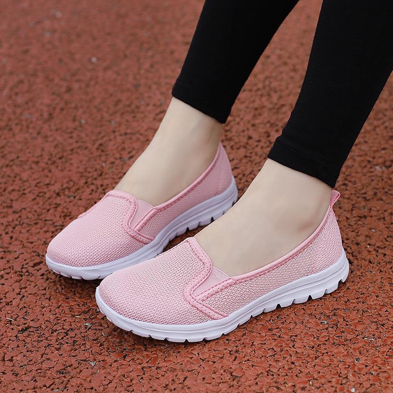 Dames Slip-On Vrijetijdsschoenen Ademend 4