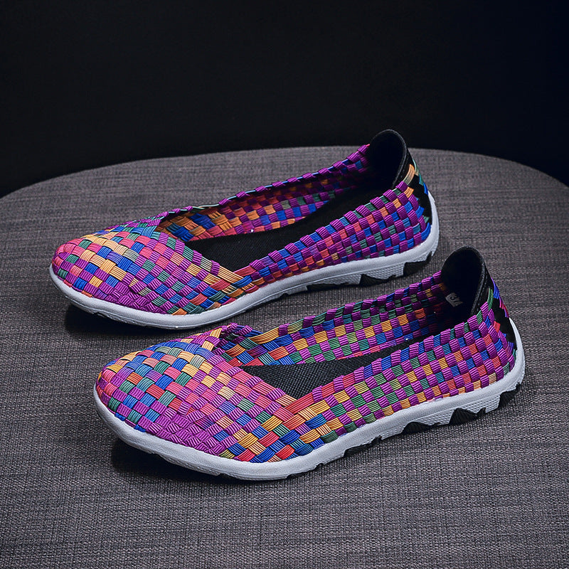 Dames Slip-On Vrijetijdsschoenen Ademend 4