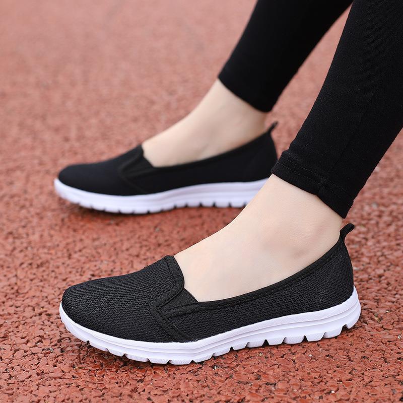 Dames Slip-On Vrijetijdsschoenen Ademend 6
