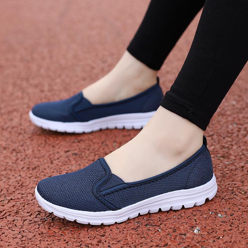 Dames Slip-On Vrijetijdsschoenen Ademend 8
