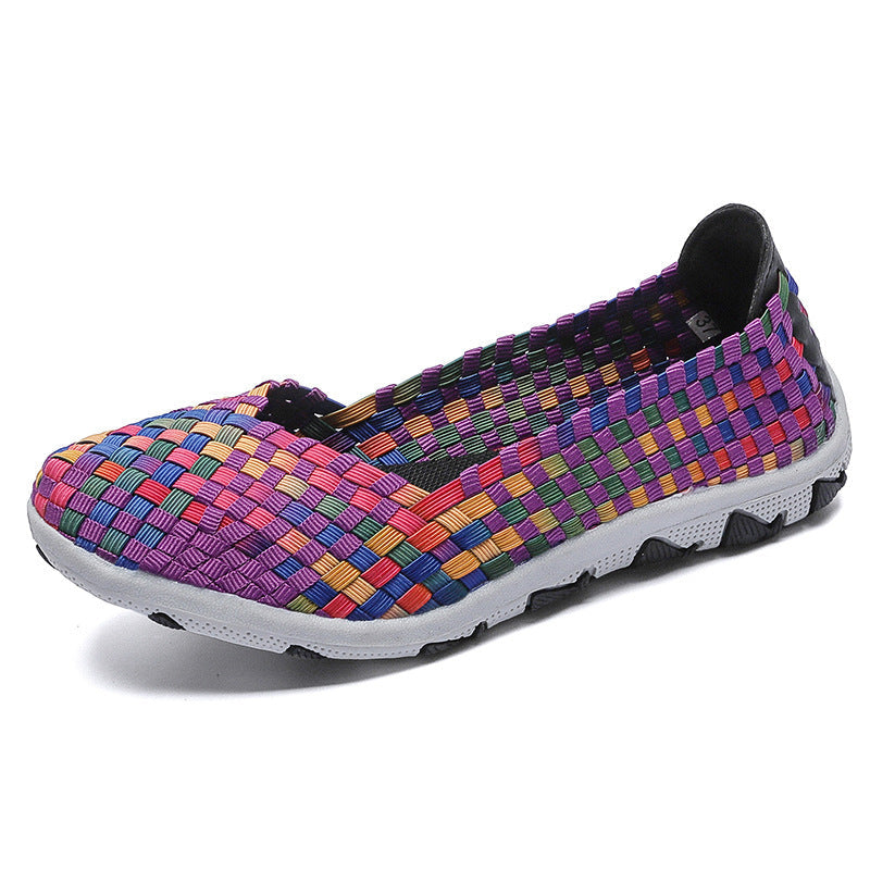 Dames Slip-On Vrijetijdsschoenen Ademend 8