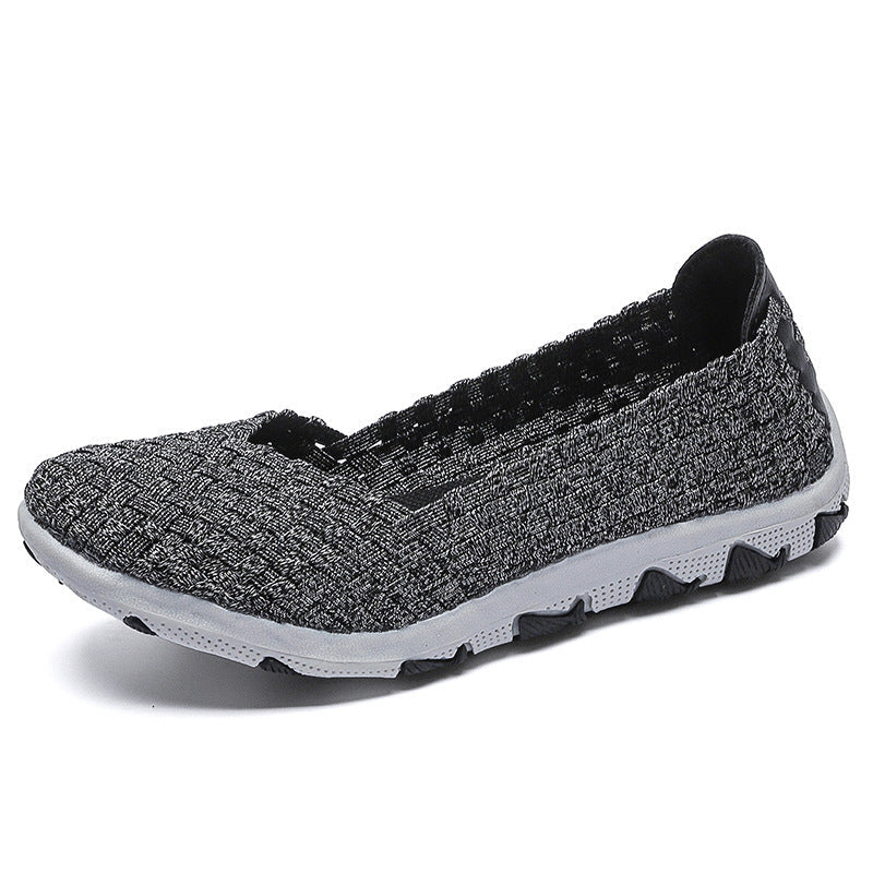 Dames Slip-On Vrijetijdsschoenen Ademend 9