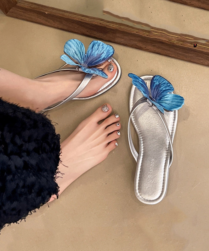 Dames Slippers Handgemaakt met Vlinderdesign 1