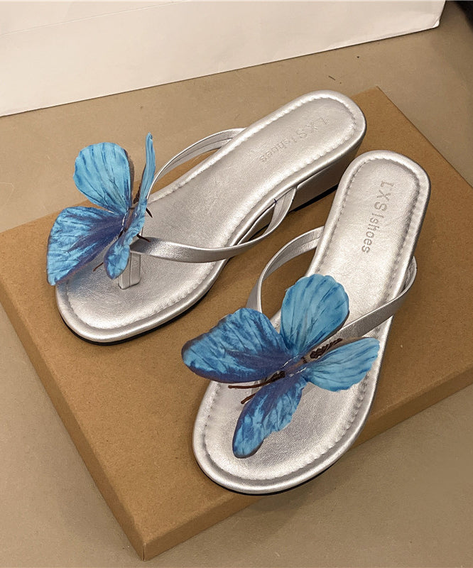 Dames Slippers Handgemaakt met Vlinderdesign 2