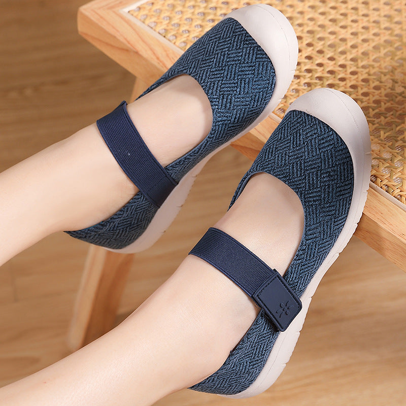 Dames Slippers Met Verstelbare Band Casual 1