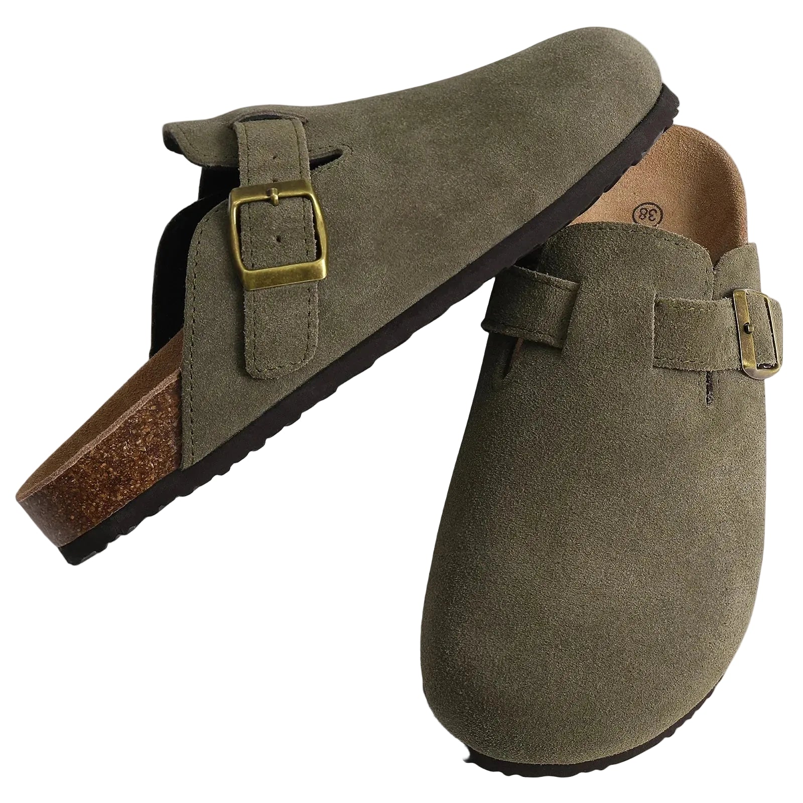 Dames Slippers Muilezels met Kurken Binnenzool Modern Ontwerp 0
