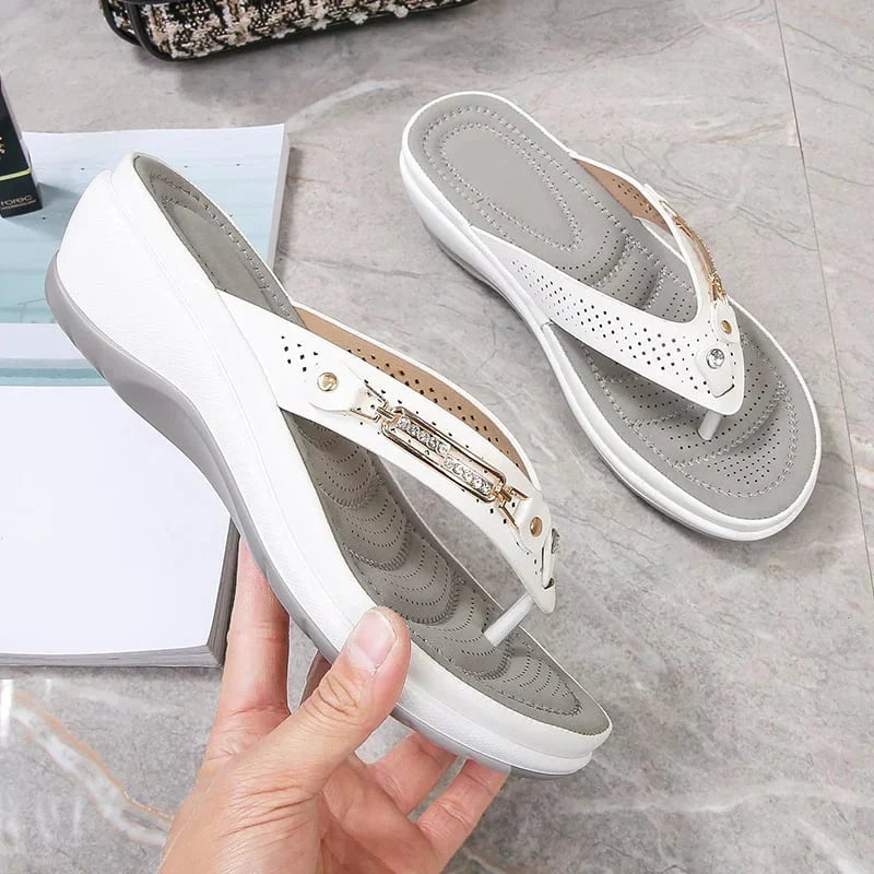 Dames Slippers Open Teen met Moderne Look en Comfortabele Pasvorm 4