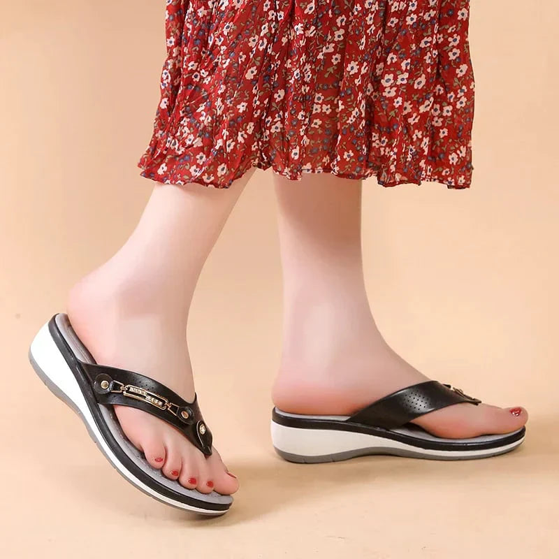 Dames Slippers Open Teen met Moderne Look en Comfortabele Pasvorm 5