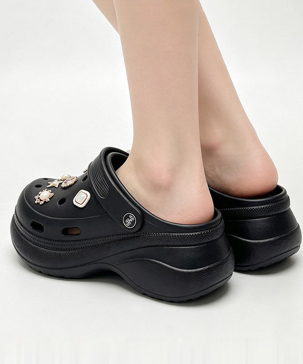 Dames Slippers Platform Uitgehold Casual 4