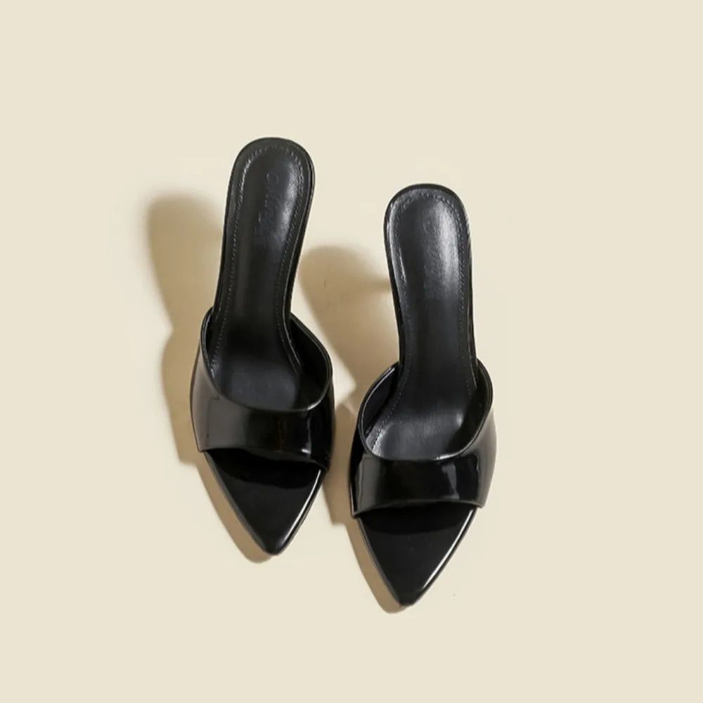 Dames Slippers met Slanke Hak en Puntschoen 1