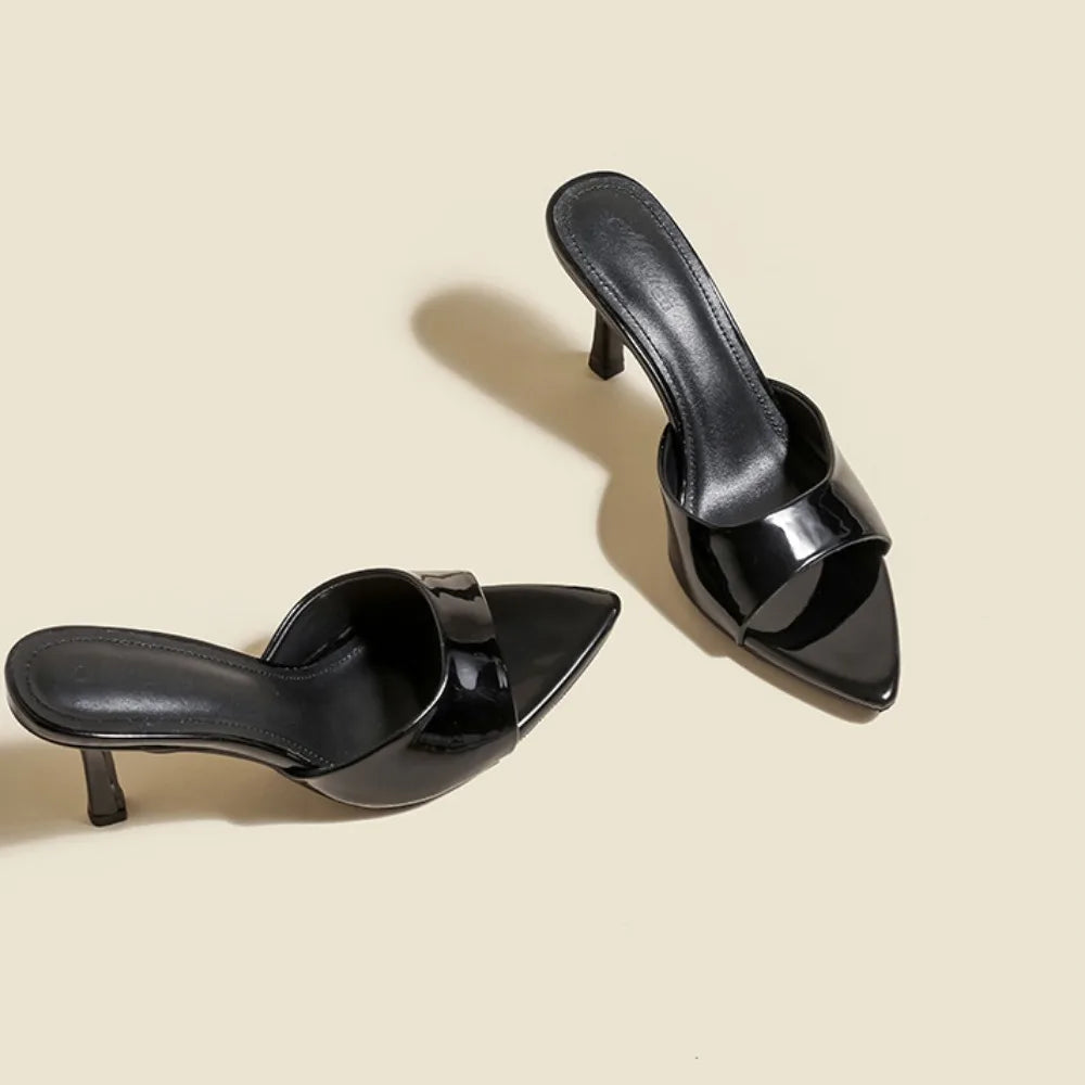 Dames Slippers met Slanke Hak en Puntschoen 3