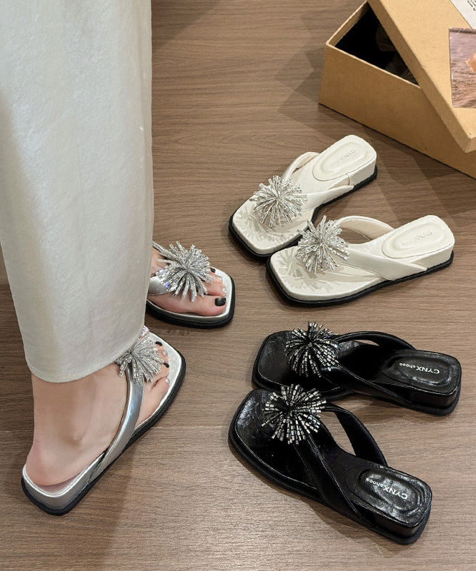 Dames Slippers met Waterdiamant Design 3