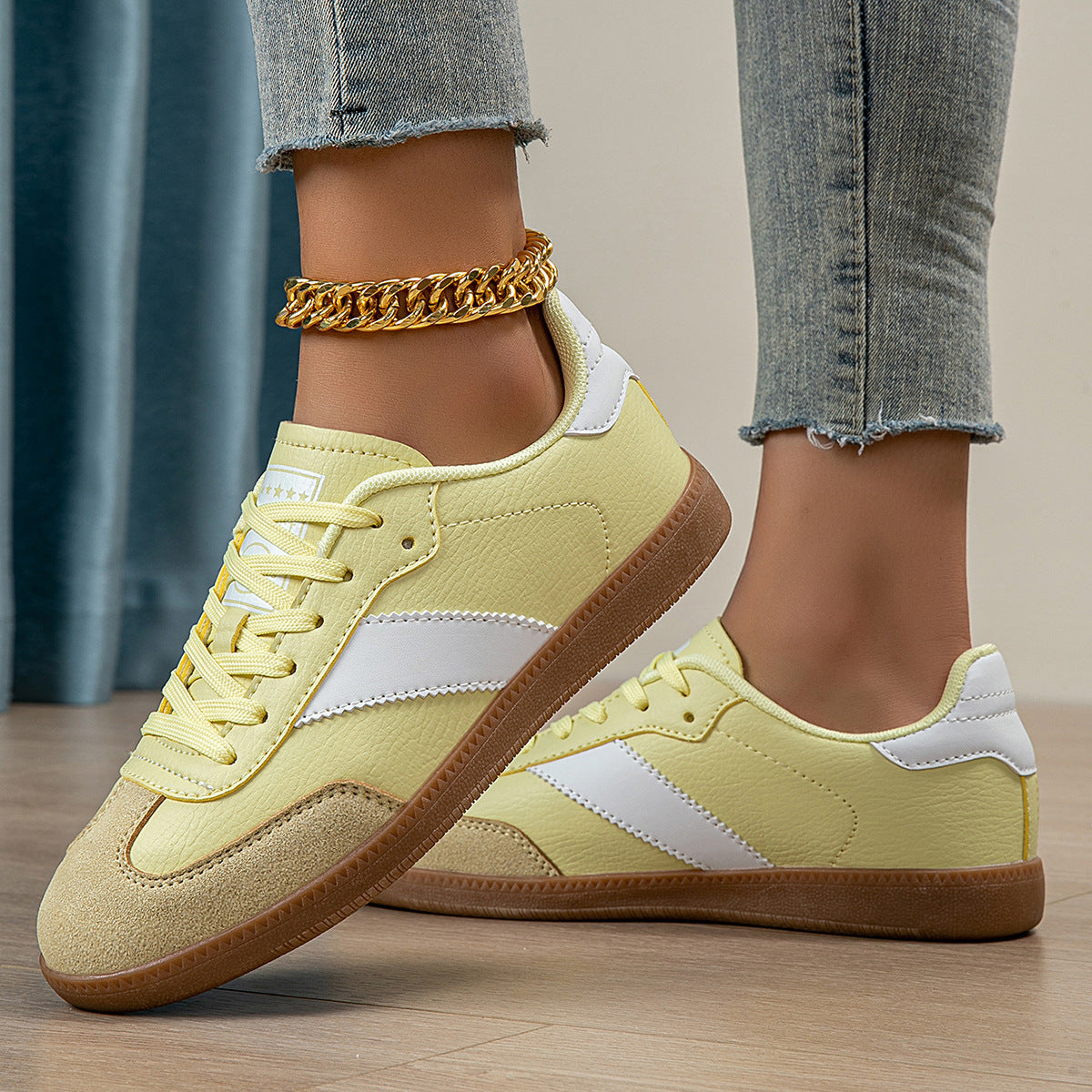 Dames Sneakers Ademend Antislip Trendy Stijl voor Casual en Sportieve Outfits 1