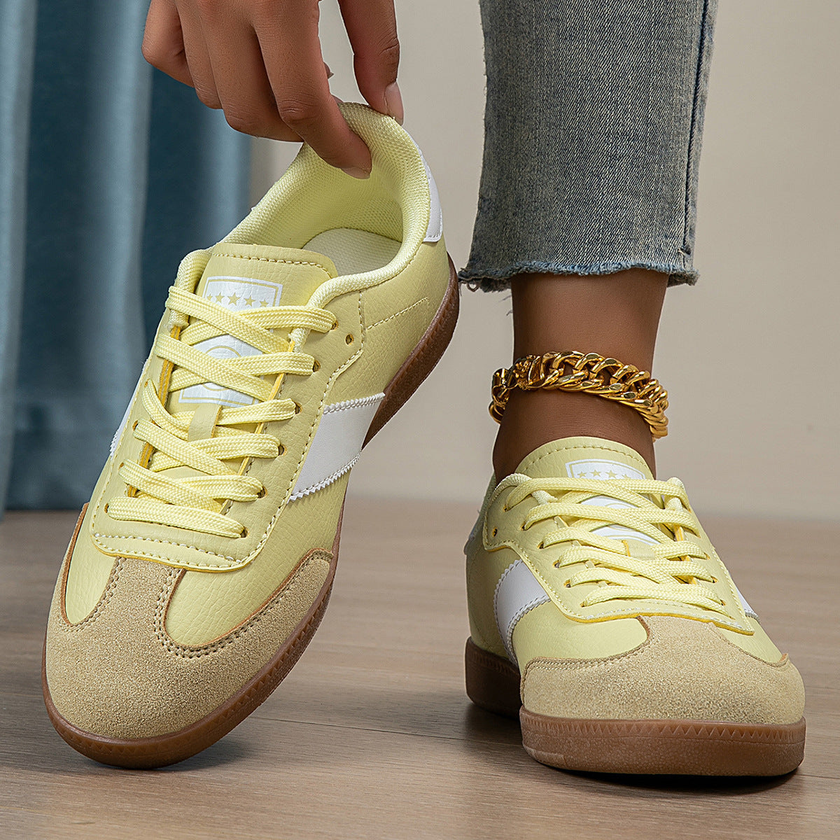 Dames Sneakers Ademend Antislip Trendy Stijl voor Casual en Sportieve Outfits 3