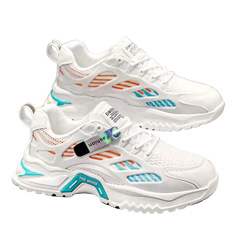 Dames Sneakers Ademend Casual Design Met Schokabsorberende Zool 0