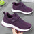 Dames Sneakers Ademend Casual Vetersluiting Mesh Schoenen 0