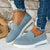 Dames Sneakers Ademend Gebreid Mesh Casual Schoenen 1