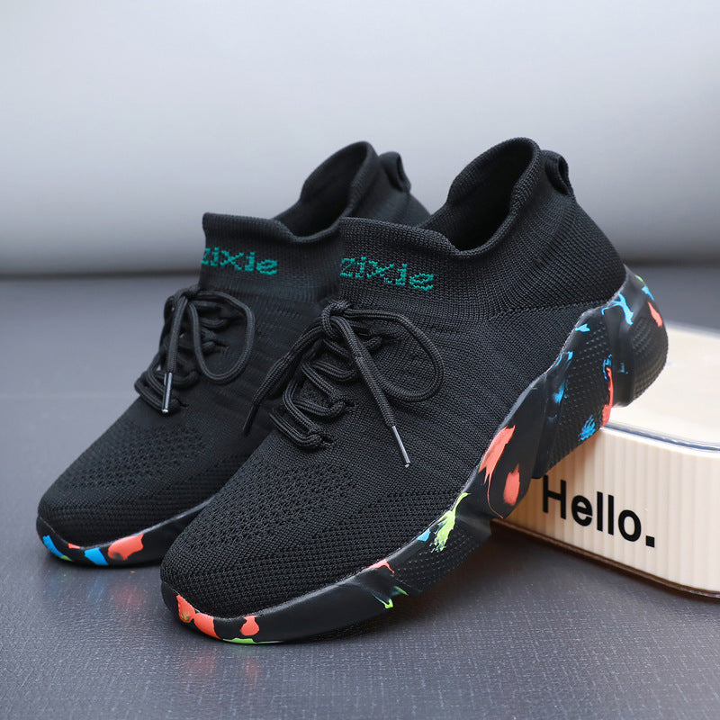 Dames Sneakers Ademend Met Dynamisch Kleurontwerp 2