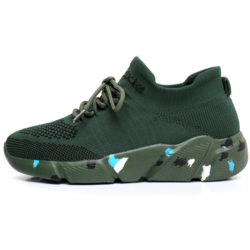 Dames Sneakers Ademend Met Dynamisch Kleurontwerp 6