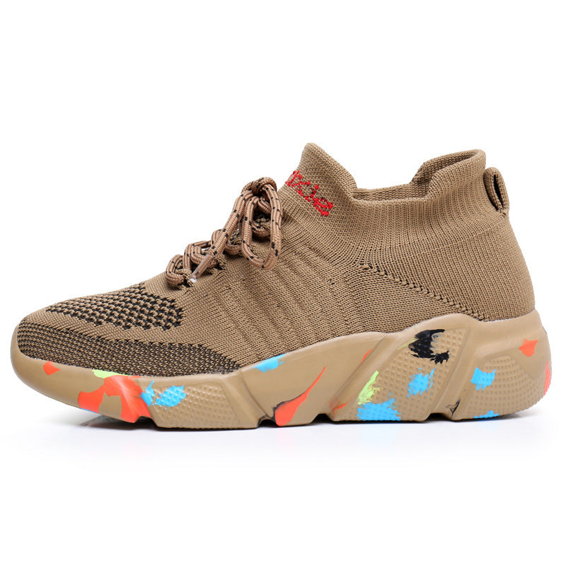Dames Sneakers Ademend Met Dynamisch Kleurontwerp 7