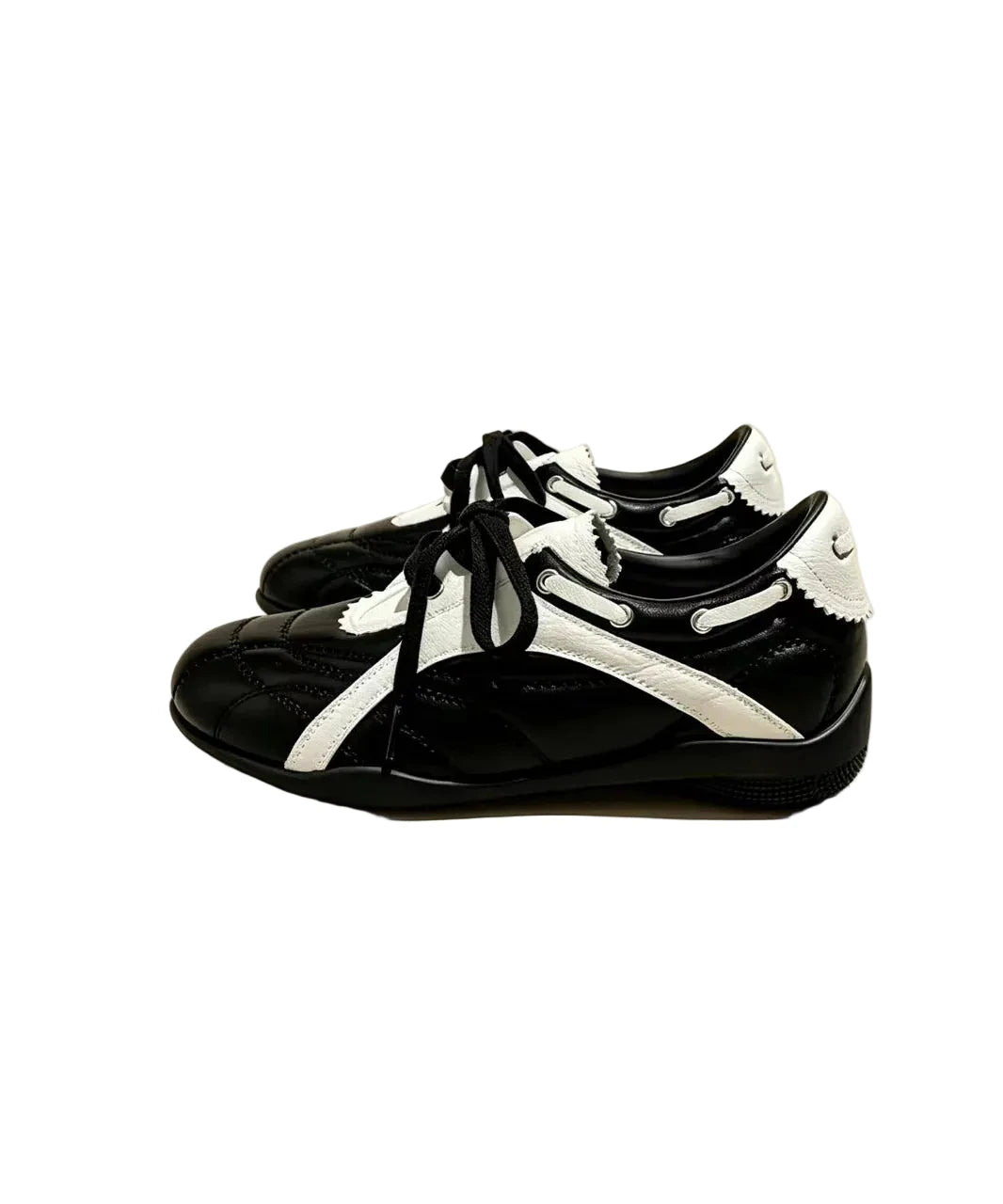 Dames Sneakers Casual Met Vetersluiting En Sleehak 2