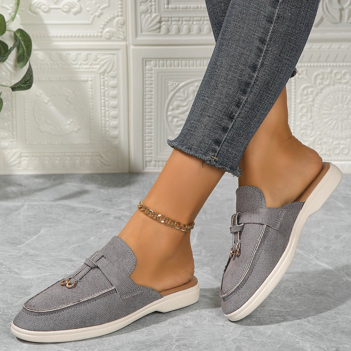 Dames Sneakers Casual Slip-On 10