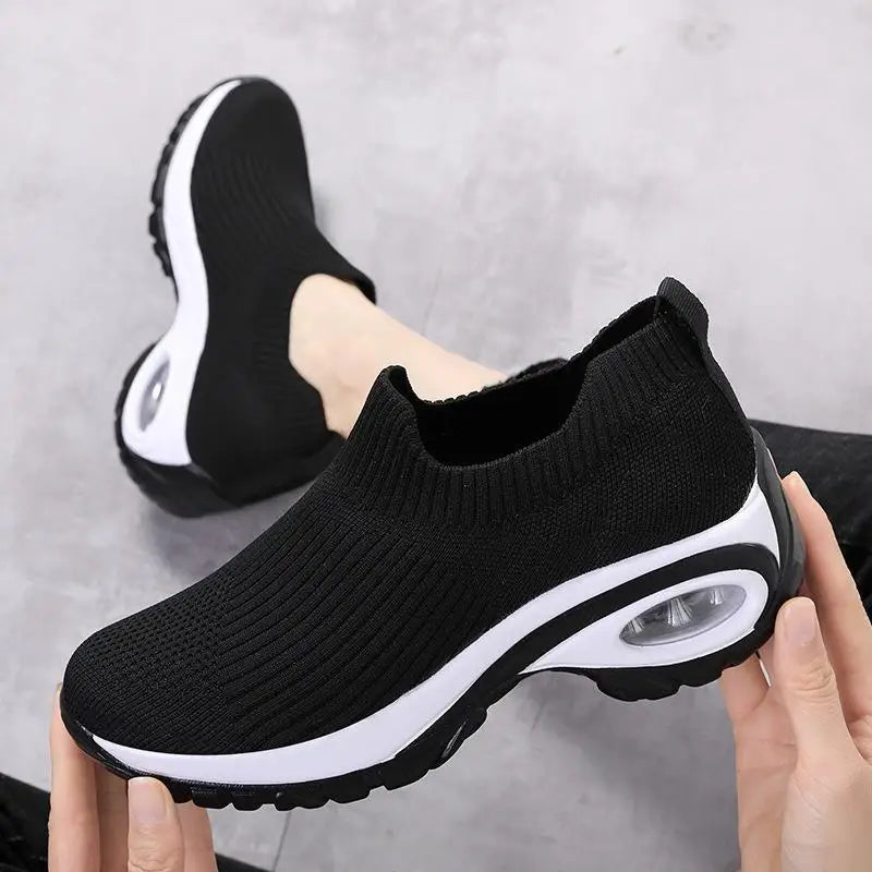 Dames Sneakers Casual Sport Ademend Wedge Platform Schonen 0