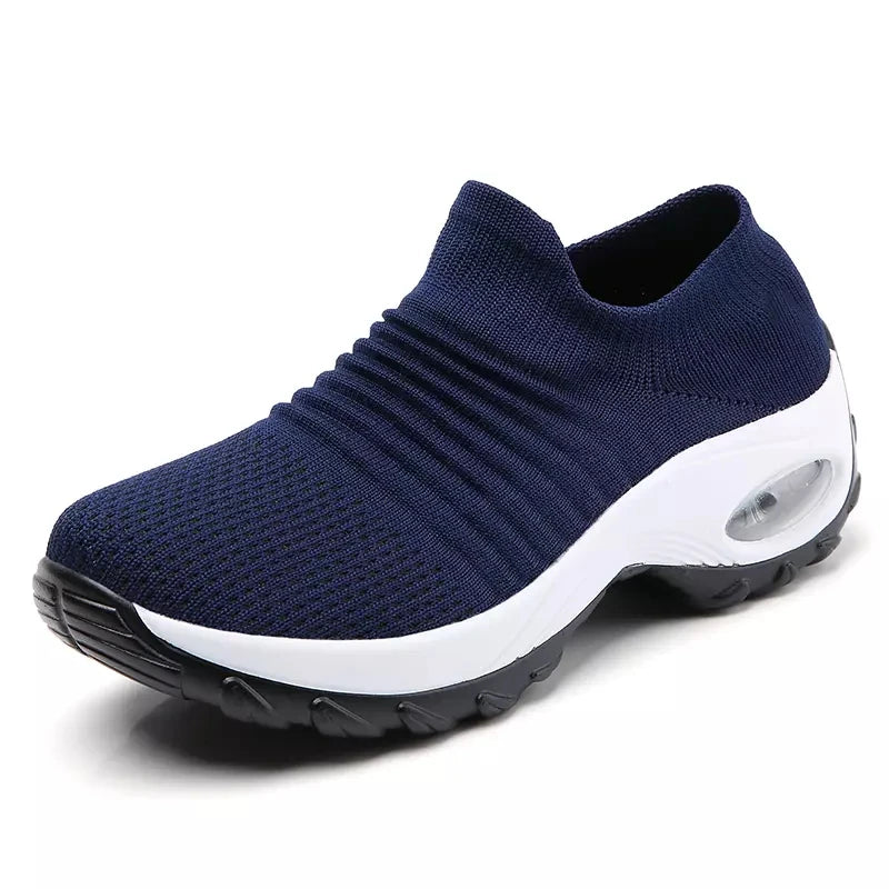 Dames Sneakers Casual Sport Sokken Met Dikke Zool 11