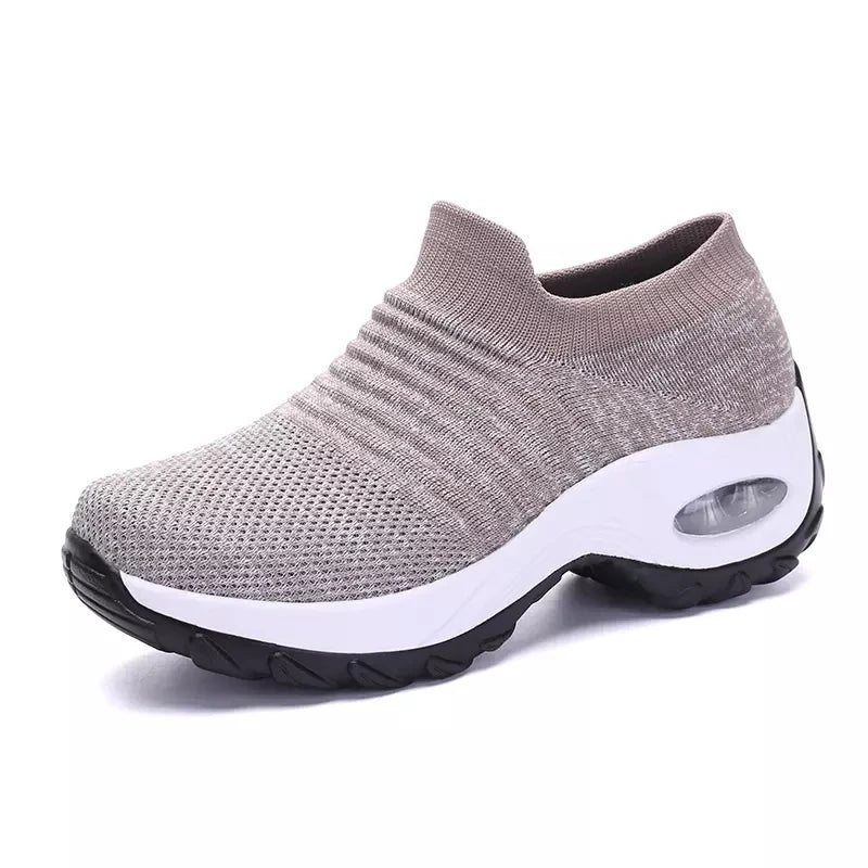 Dames Sneakers Casual Sport Sokken Met Dikke Zool 15