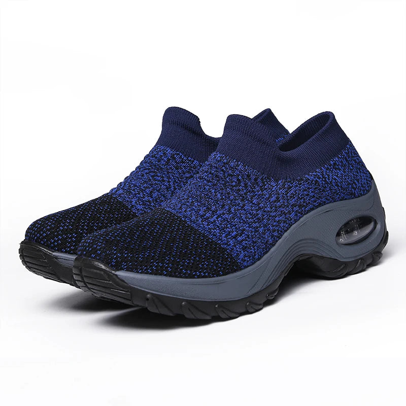 Dames Sneakers Casual Sport Sokken Met Dikke Zool 4