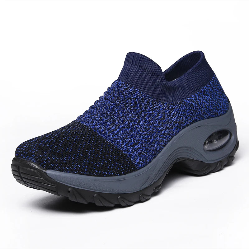 Dames Sneakers Casual Sport Sokken Met Dikke Zool 6