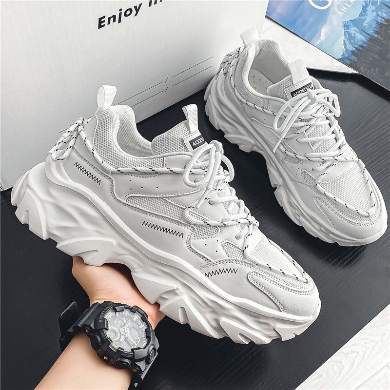 Dames Sneakers Chunky Met Antislipzool voor Vrijetijd en Sport 2