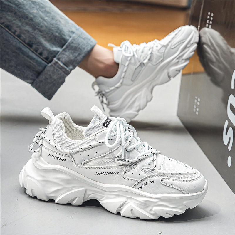 Dames Sneakers Chunky Met Antislipzool voor Vrijetijd en Sport 4