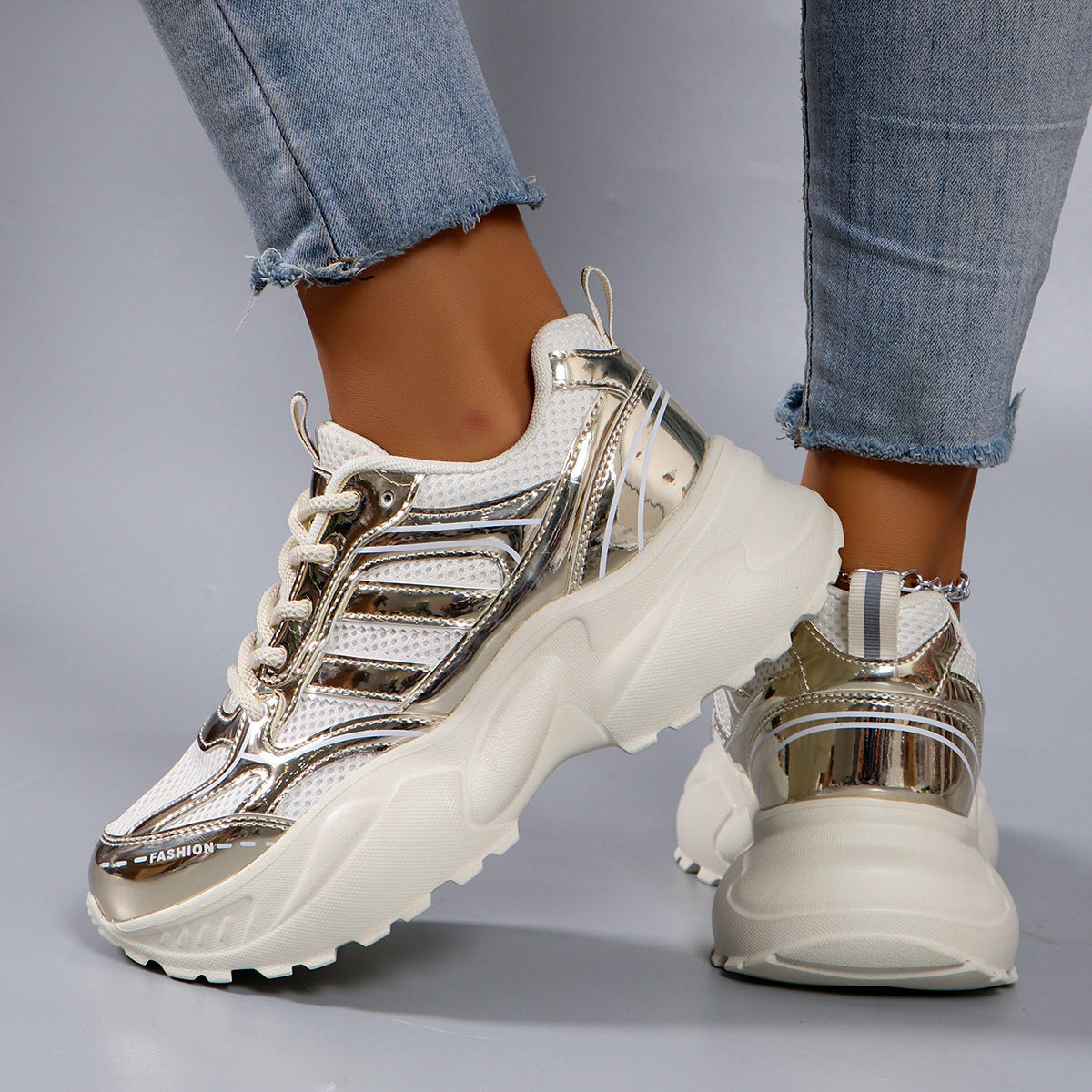 Dames Sneakers Chunky Stijl Casual & Sportief 1