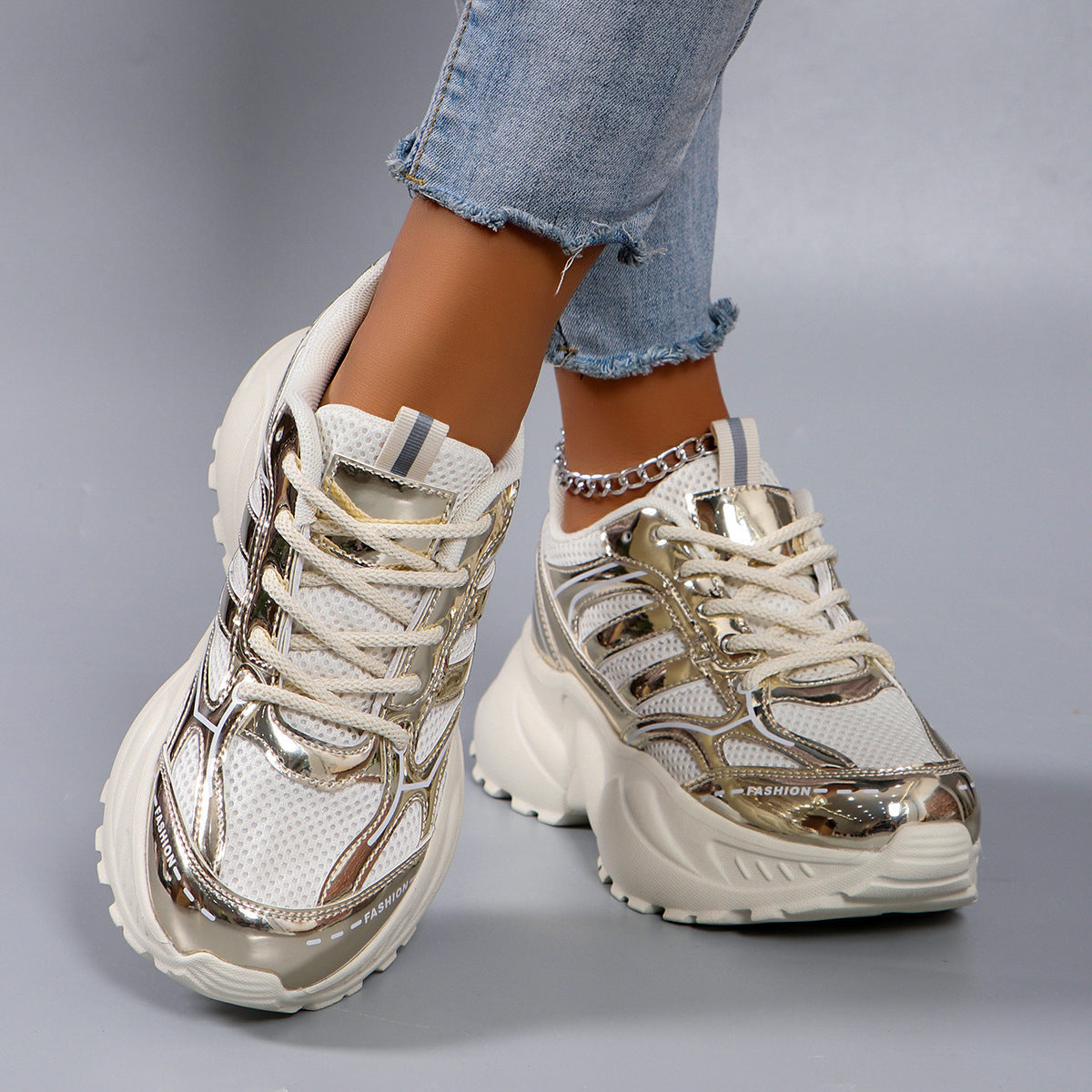Dames Sneakers Chunky Stijl Casual & Sportief 3