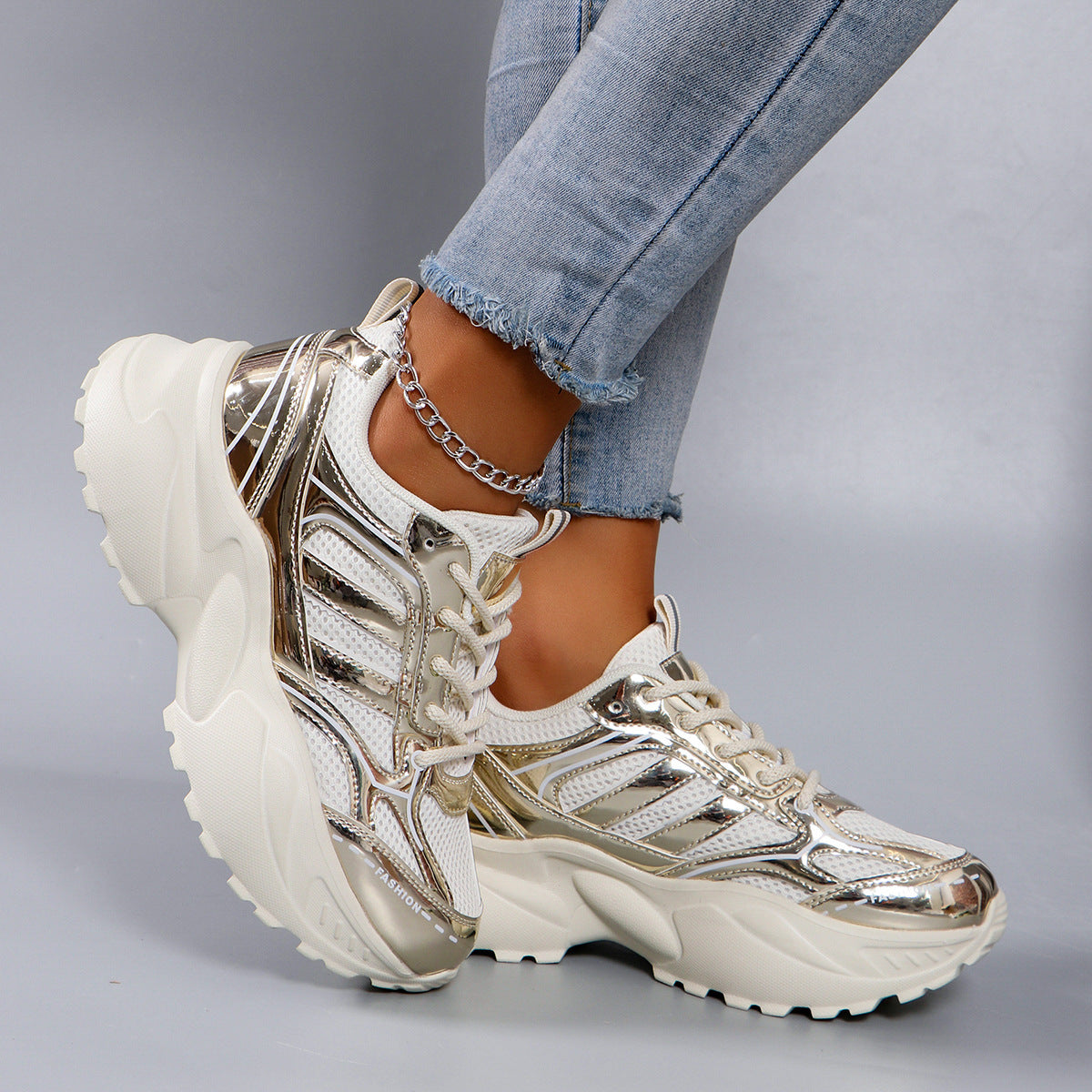 Dames Sneakers Chunky Stijl Casual & Sportief 4