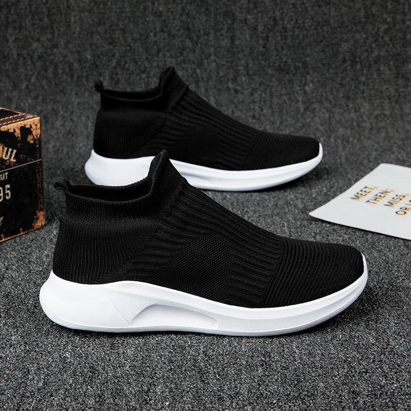 Dames Sneakers Gebreid met Antislipzool 0