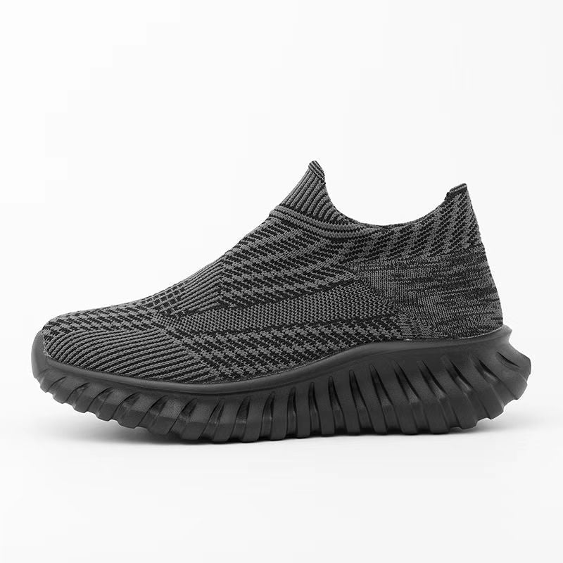 Dames Sneakers Gebreid met Antislipzool 0