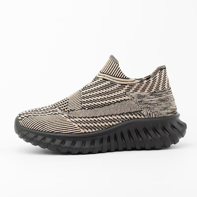 Dames Sneakers Gebreid met Antislipzool 10
